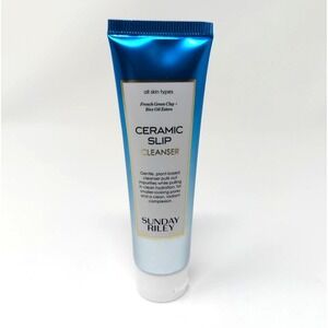 Sunday Riley Ceramic Slip Clay Cleanser 1 fl.oz. all skin types‎ Travel Size